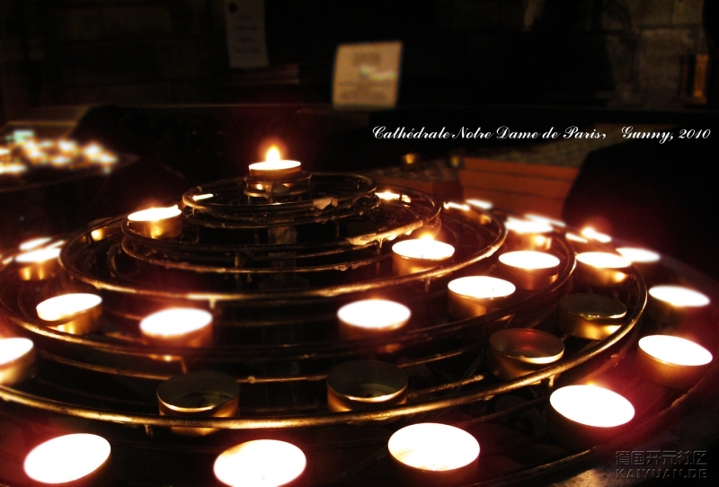 巴黎圣母院的烛台