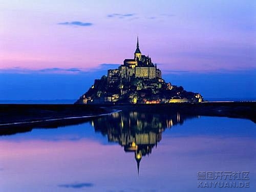 法国圣米歇尔山城堡