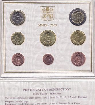 梵蒂冈2009年套币