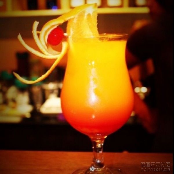 【经典鸡尾酒】日出tequila sunrise