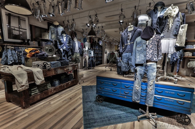拉夫劳伦牛仔品牌denim & supply在汉堡开欧洲最大专卖店
